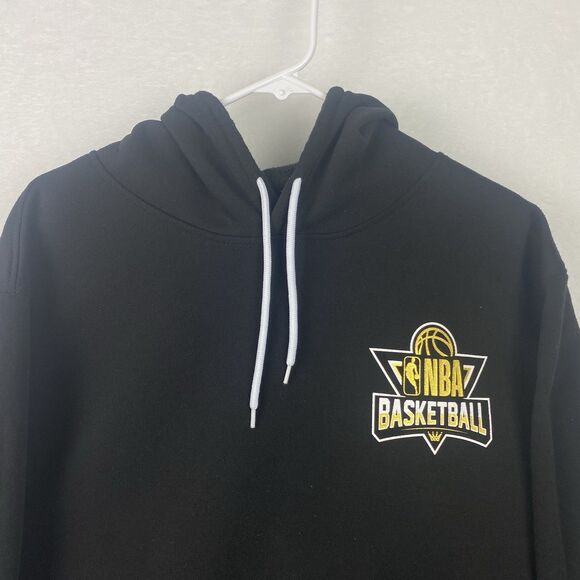 NBA Graphic Sweater Adult Extra Large Black Hoodie Sweatshirt Pullover - Picture 3 of 10